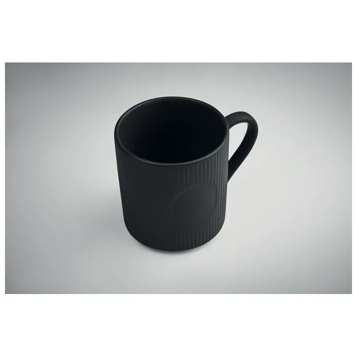 Ribbed ceramic mug mat 340 ml - MO2397 (MOCN#03)